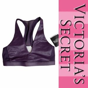 VSX Purple Metallic Sports Bra Size Small
